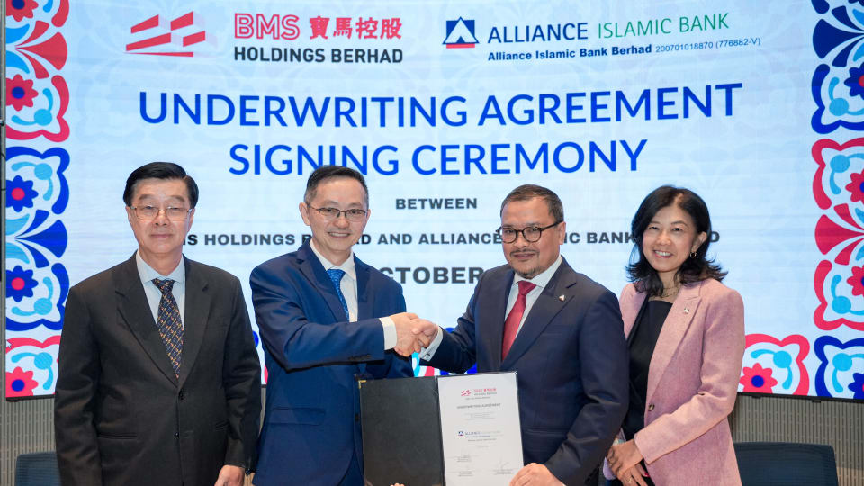 BMS Holdings - Signing of Underwriting Agreement