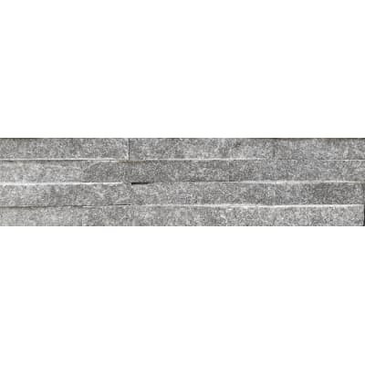 10X40CM NATURAL STONE # WALL PANEL BLACK