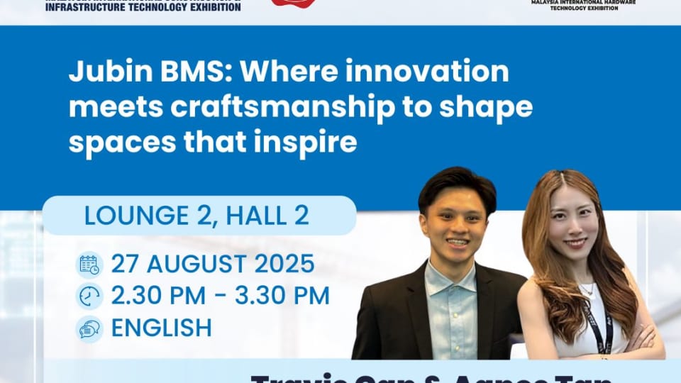 Join our talk during this MBAM One Build Exhibition 😍