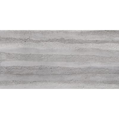 600X1200MM RAMMED EARTH WALL LIGHT GREY